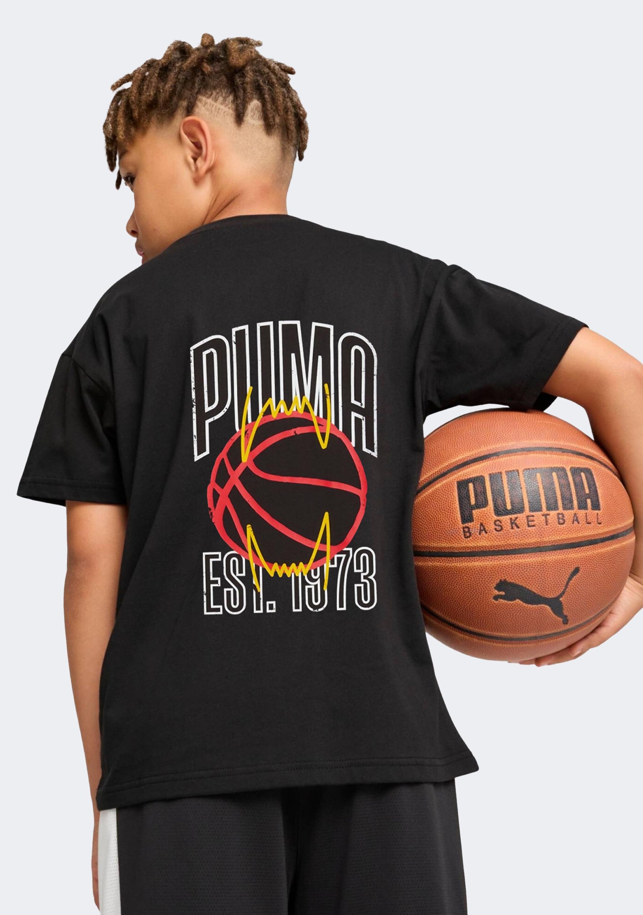 Puma Kids' Hoops Graphic Tee