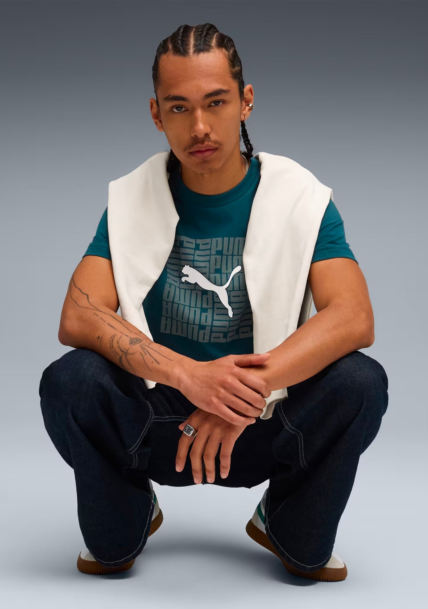 Puma Men's Graphic Box Tee