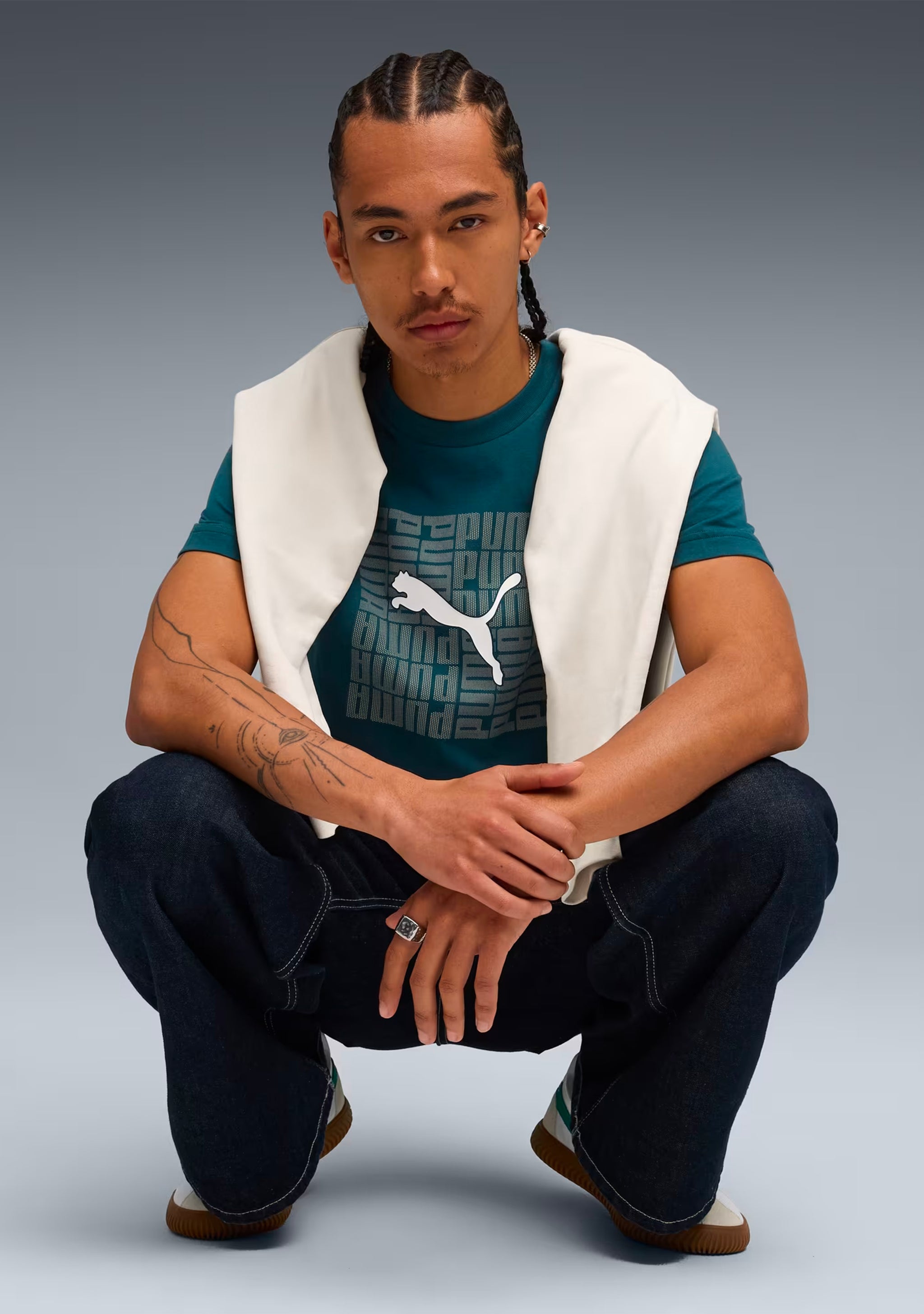 Puma Men's Graphic Box Tee