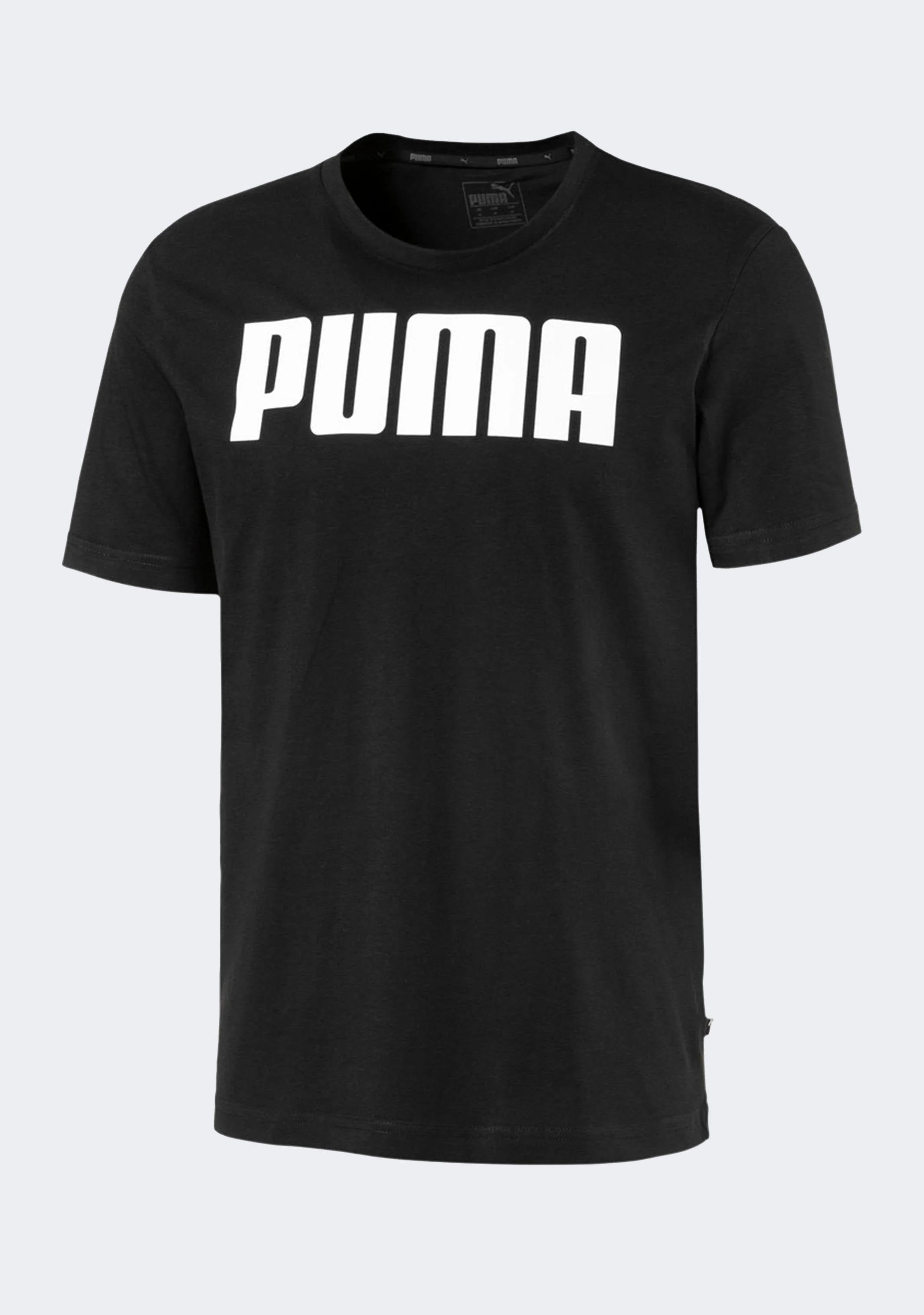 Puma Men’s Essential Logo Tee Black
