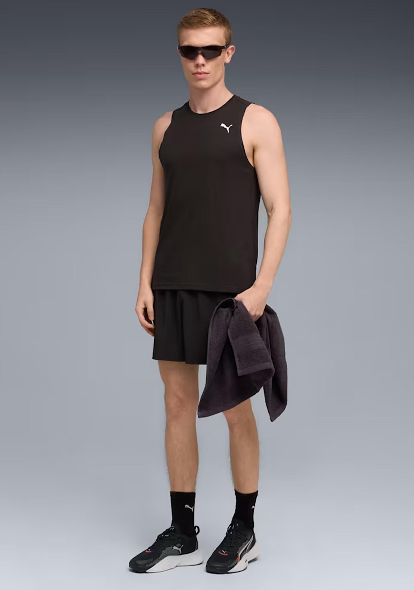 Puma Men's Tad Tech Triblend Sleeveless Tank