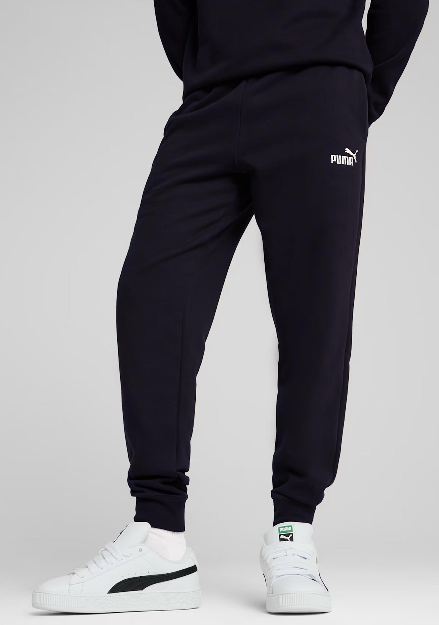 Puma Men's ESS Logo CL Sweatpants Navy