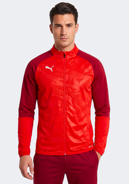 Puma Men's Cup Training Poly Jacket Red