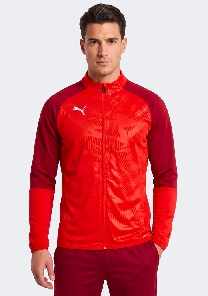Puma Men's Cup Training Poly Jacket Red