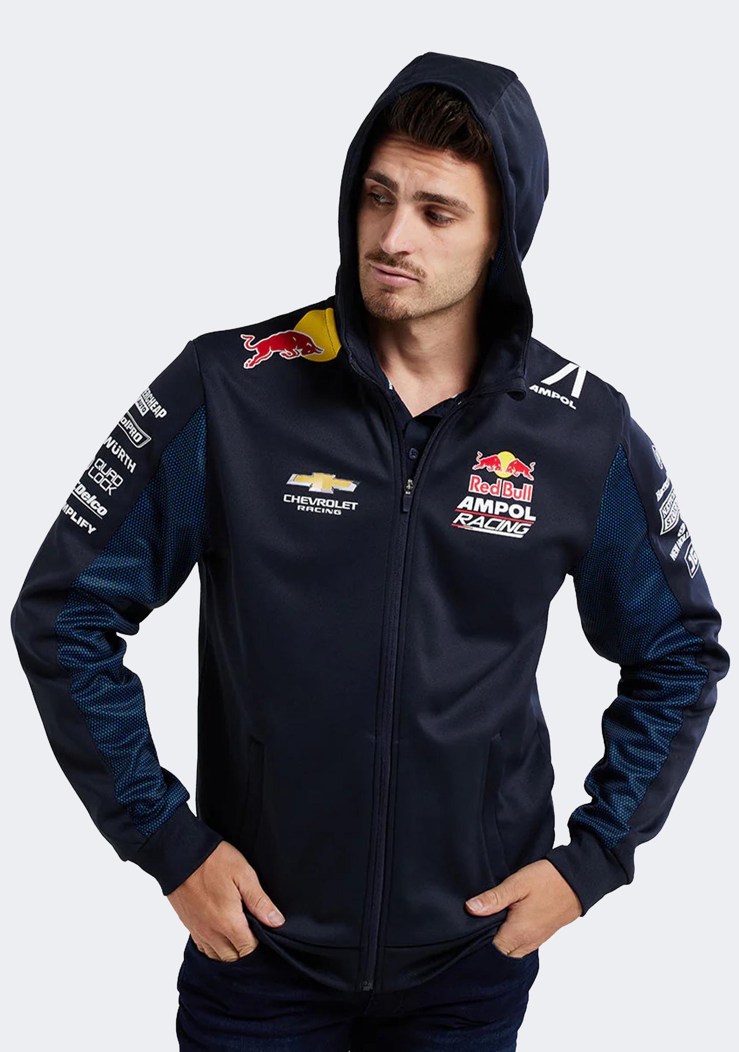 Red Bull Ampol Racing Men's Team Zip Hoodie