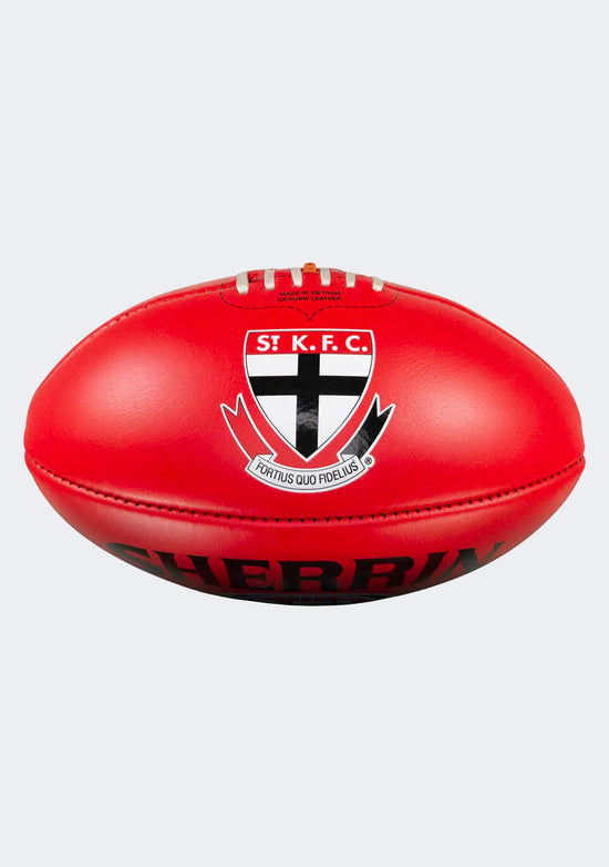 Sherrin St Kilda Saints AFL Team Leather Ball