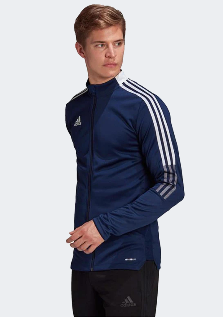 Adidas Mens Tiro 21 Jacket Navy