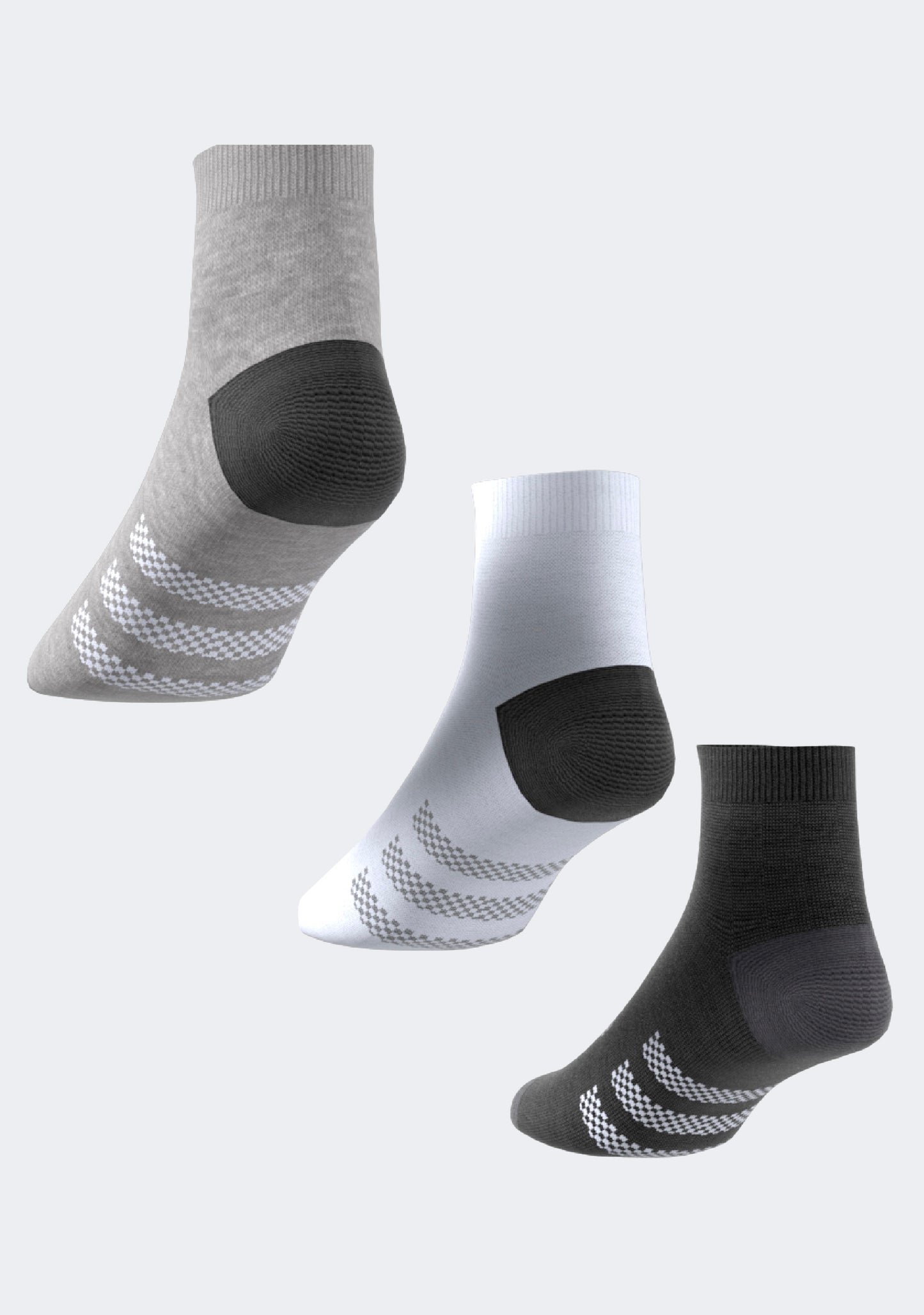 Adidas Kids’ Ankle Socks 3 Pack