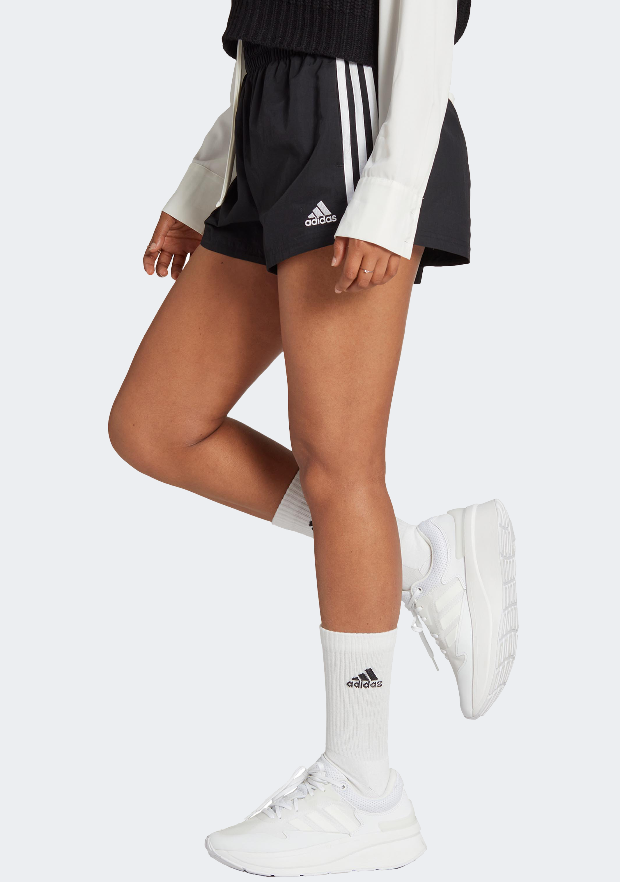 Adidas Womens Essentials 3-Stripes Woven Shorts – Jim Kidd Sports