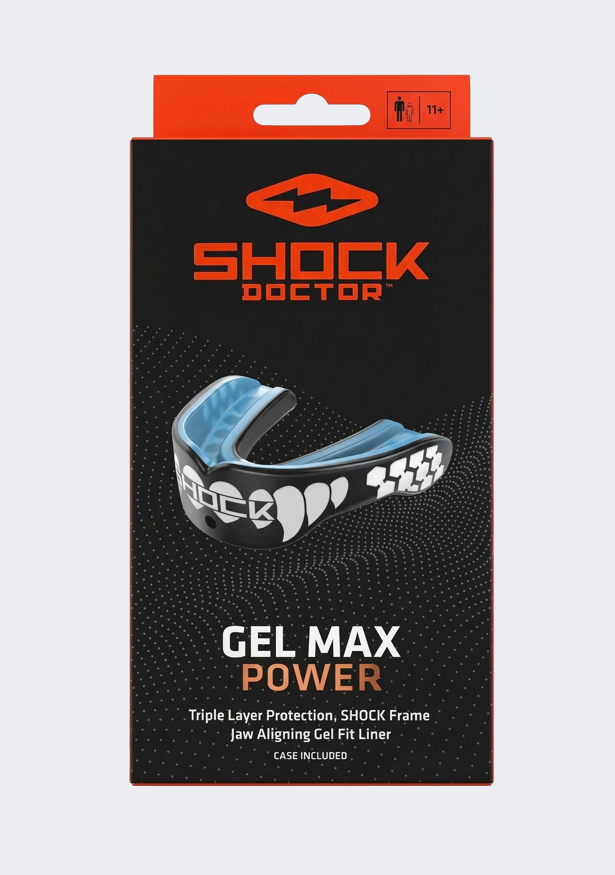 Shock Doctor Adults Gel Max Power Mouthguard