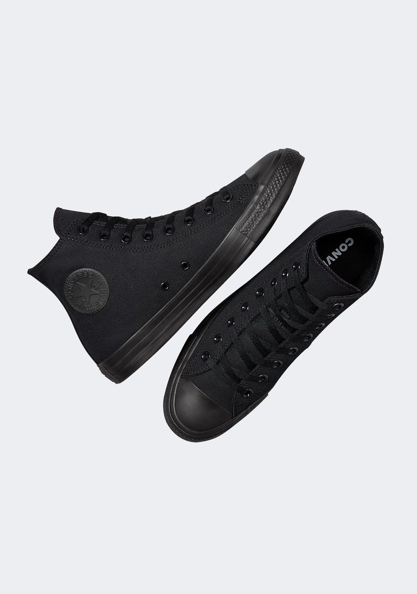 Converse Unisex Chuck Taylor All Star Hi Black Monochrome