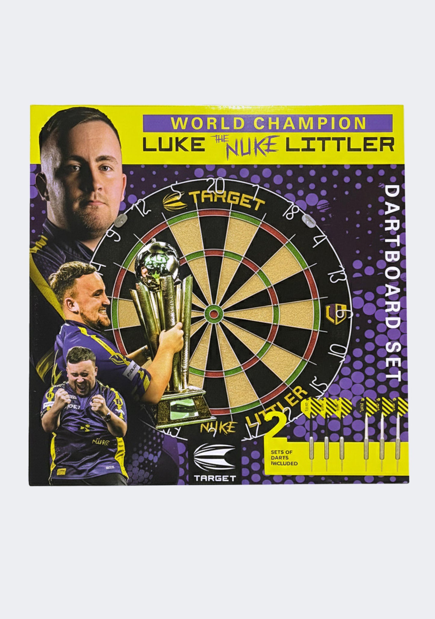 Target Luke 'the Nuke' Littler Dart Board Set