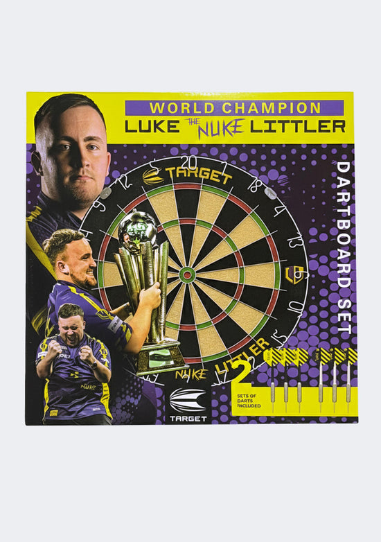 Target Luke 'the Nuke' Littler Dart Board Set