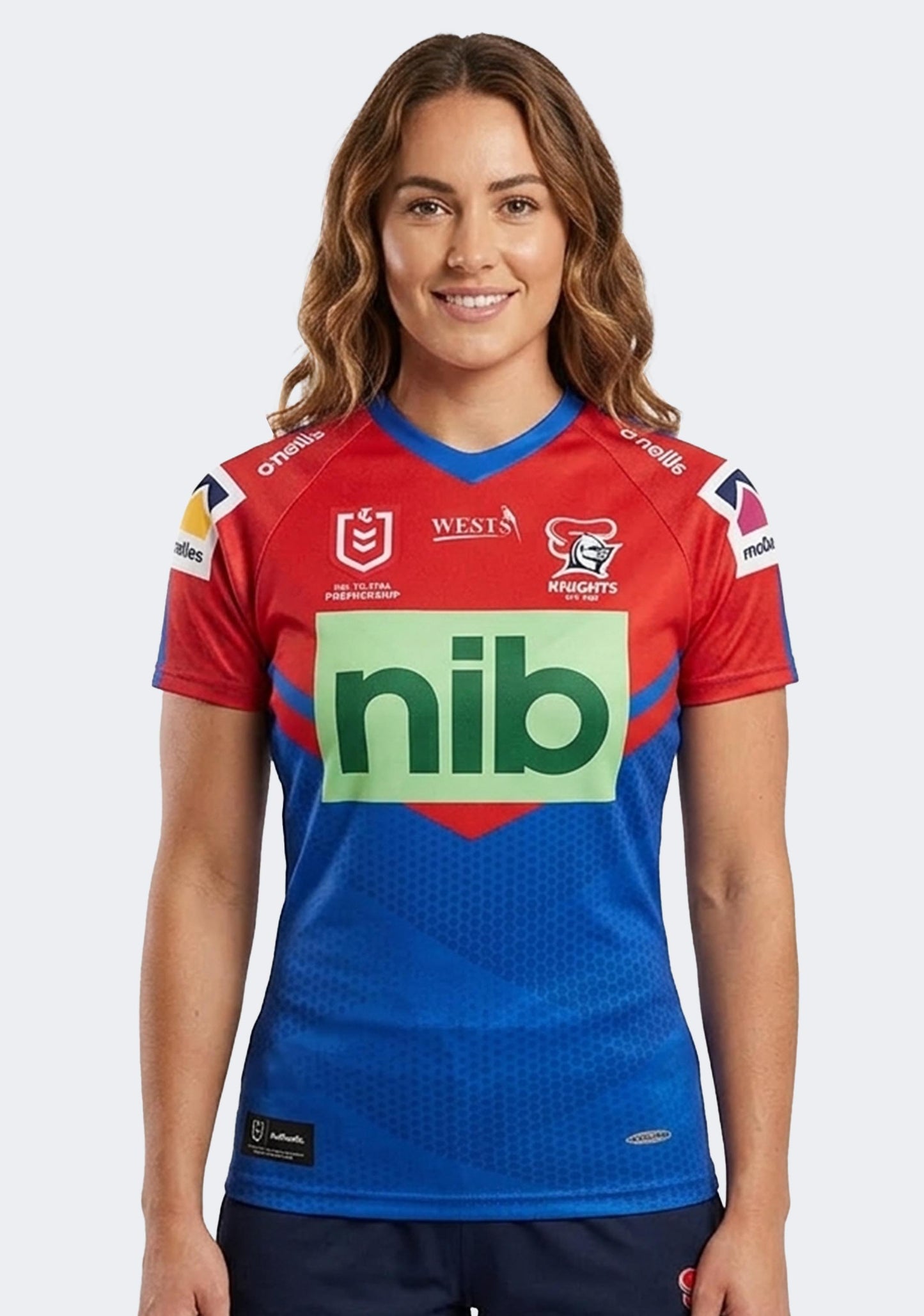 O'Neills Women's Newcastle Knights 2022 Replica Home Jersey