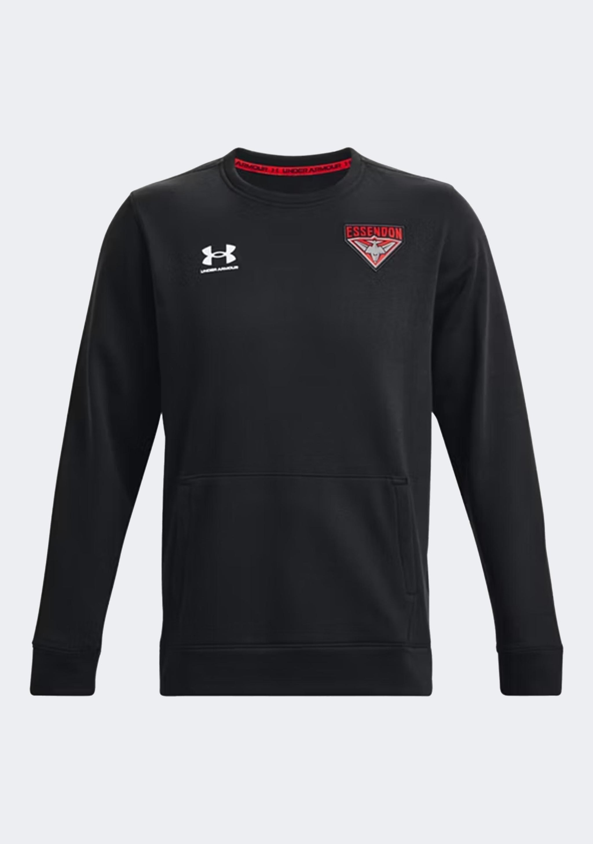 Under Armour Men's Essendon FC Hustle Fleece Crew