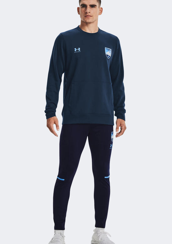 Under Armour Men's Sydney FC Hustle Fleece Crew