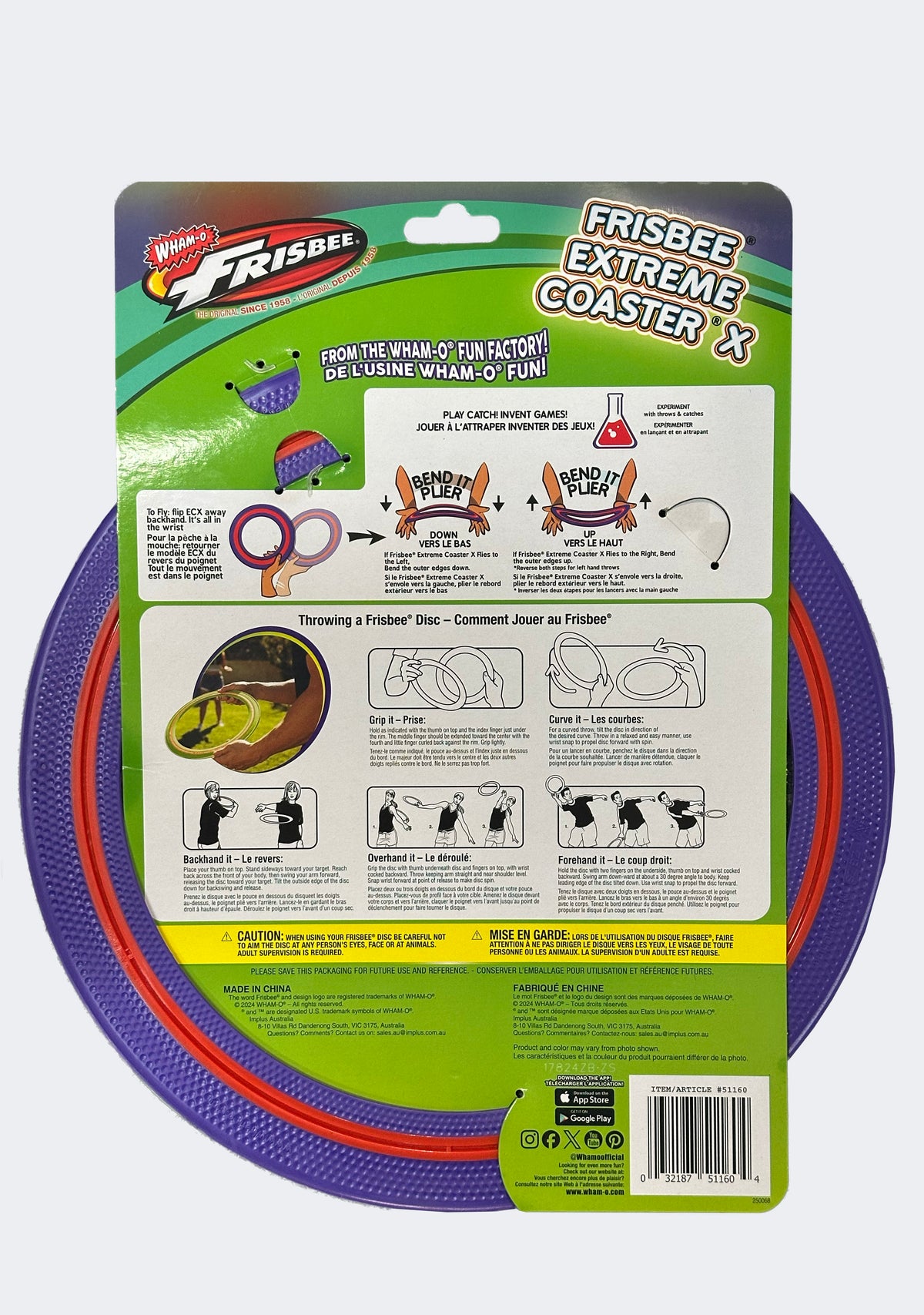 Wham-O® Frisbee Extreme Coaster-X