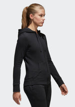 Adidas Womens Essential Solid Full Zip Hoodie <br> S97085