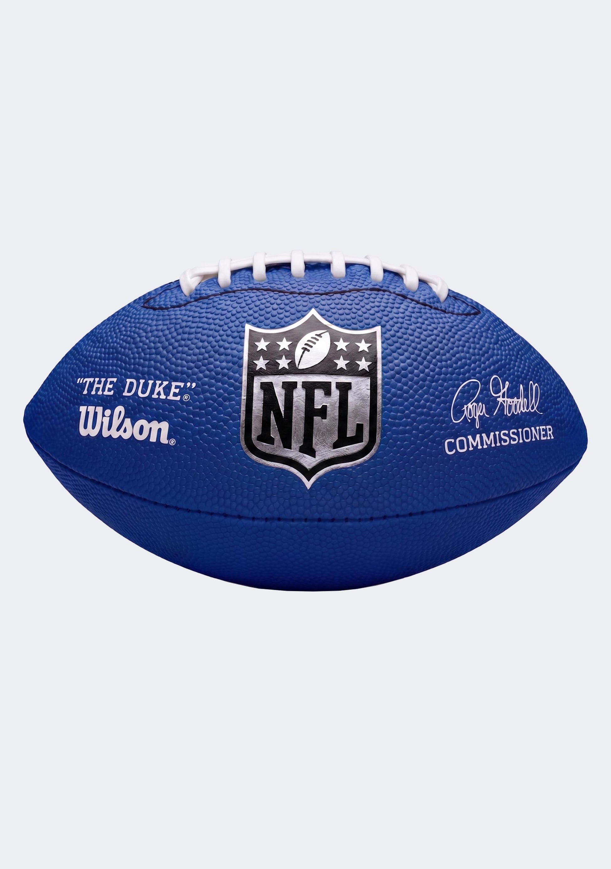 Wilson The Duke Mini Replica Football Blue