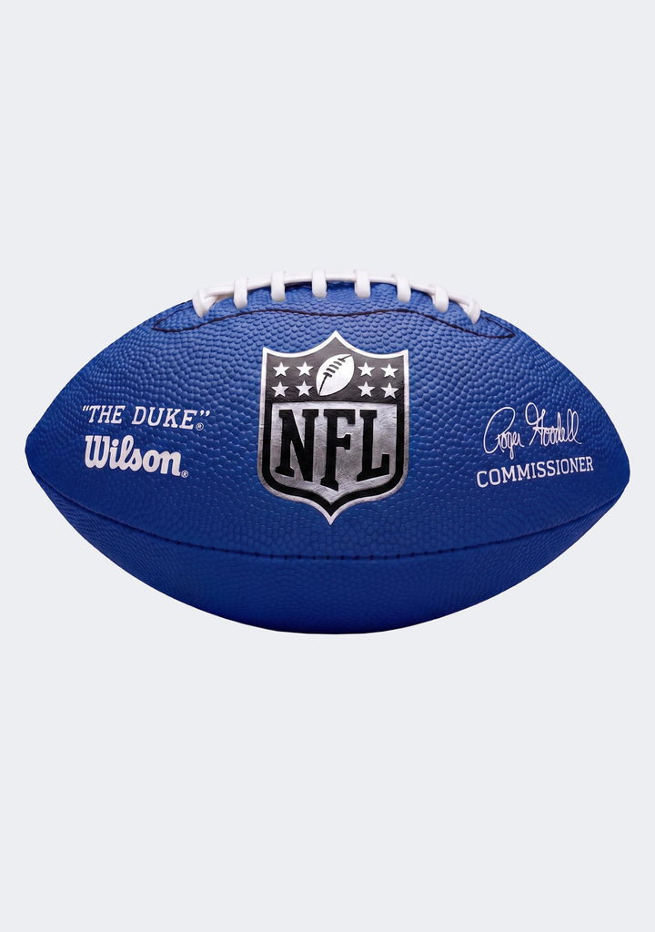 Wilson The Duke Mini Replica Football Blue