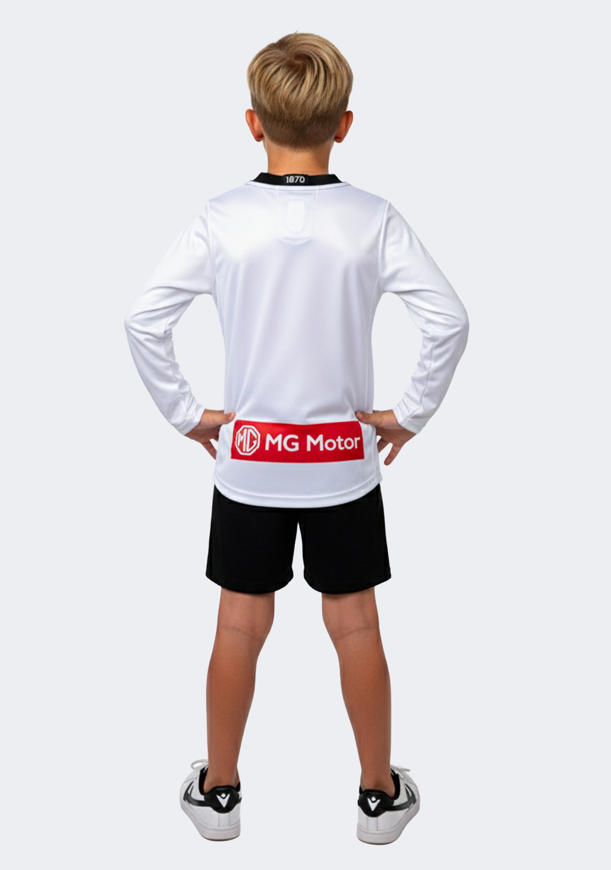 Macron Kids' PAFC M20 JLT Poly Replica Guernsey