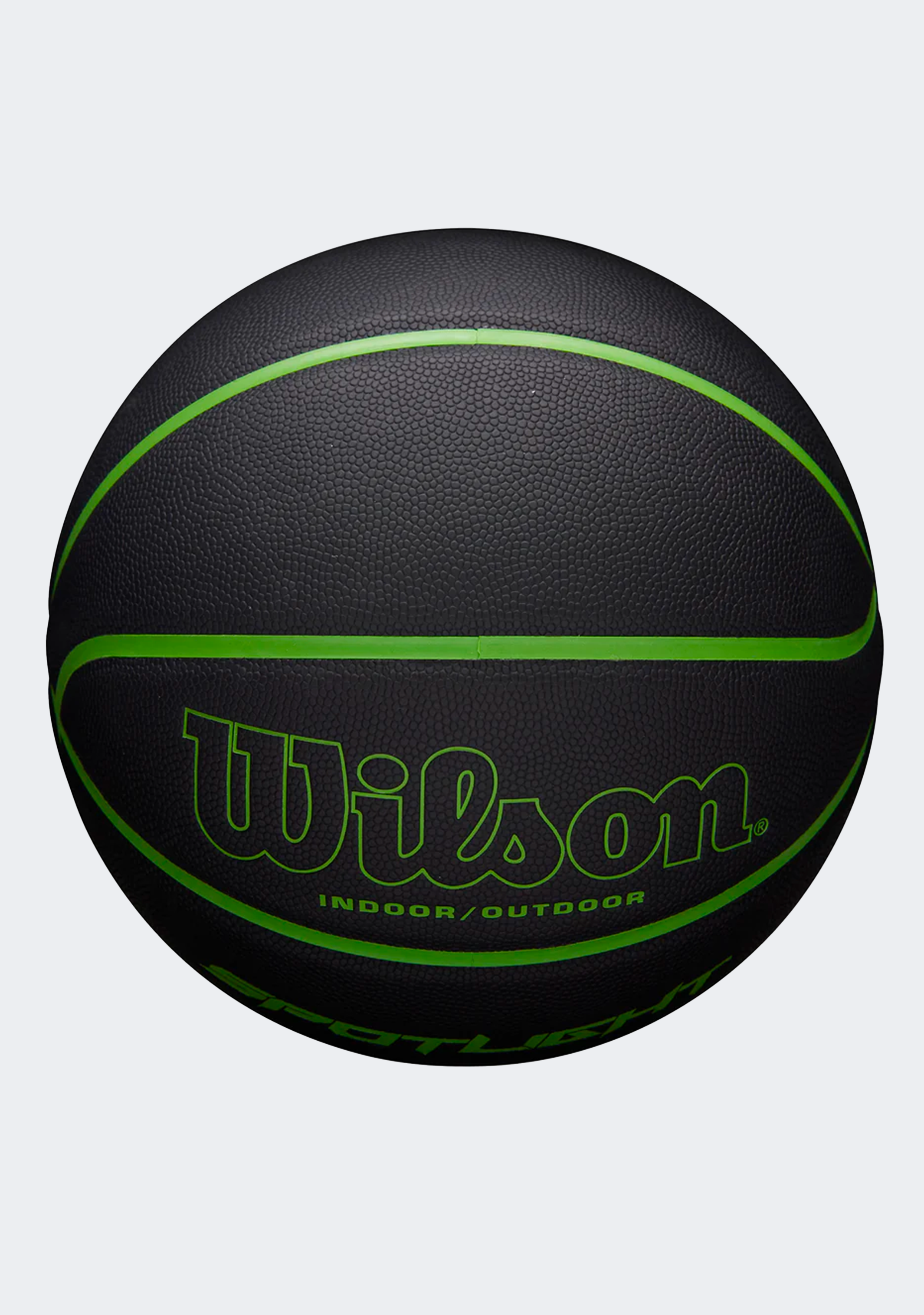 Wilson Spotlight Indoor/Outdoor Basketball Black/Green