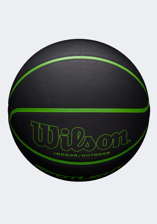 Wilson Spotlight Indoor/Outdoor Basketball Black/Green