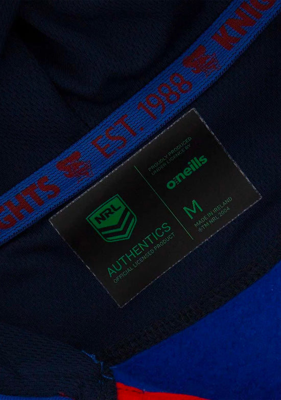 O'Neills Newcastle Knights Men's Fleece Half Zip Hoodie Marine-Royal