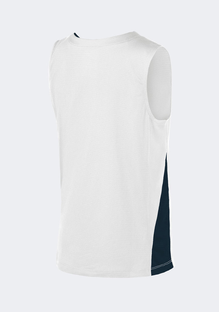 Nike Kids' Team Basketball Training Jersey - White/Navy
