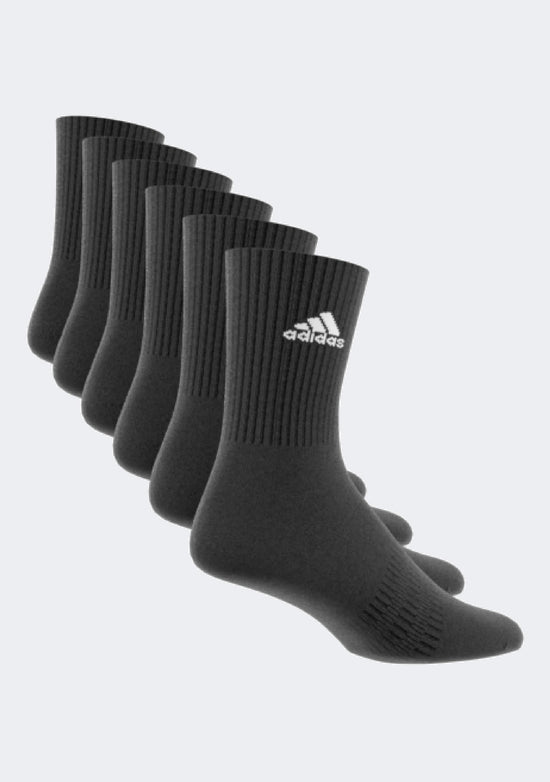 Adidas 6 Pack Cushioned Sportswear Crew Socks <BR> IC1316
