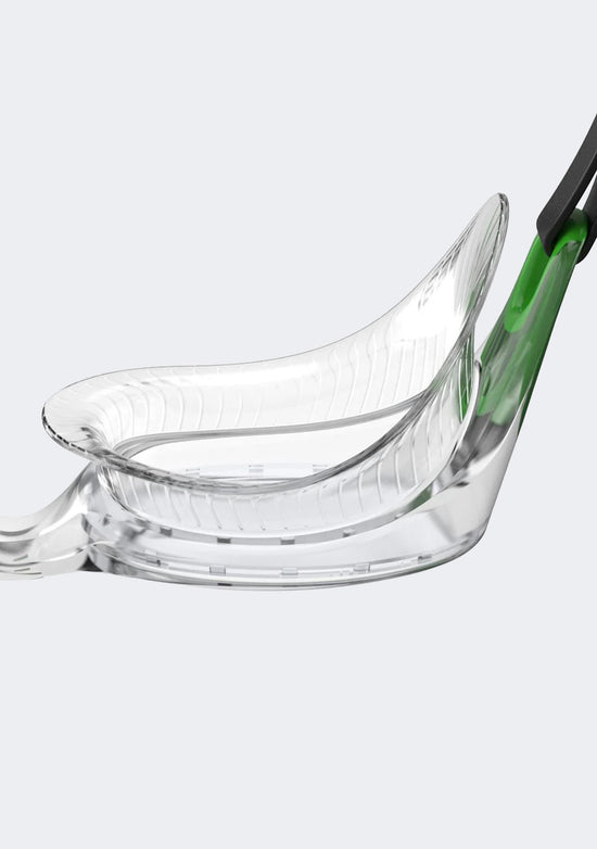 Speedo Adults Futura Classic Goggles Clear/Green