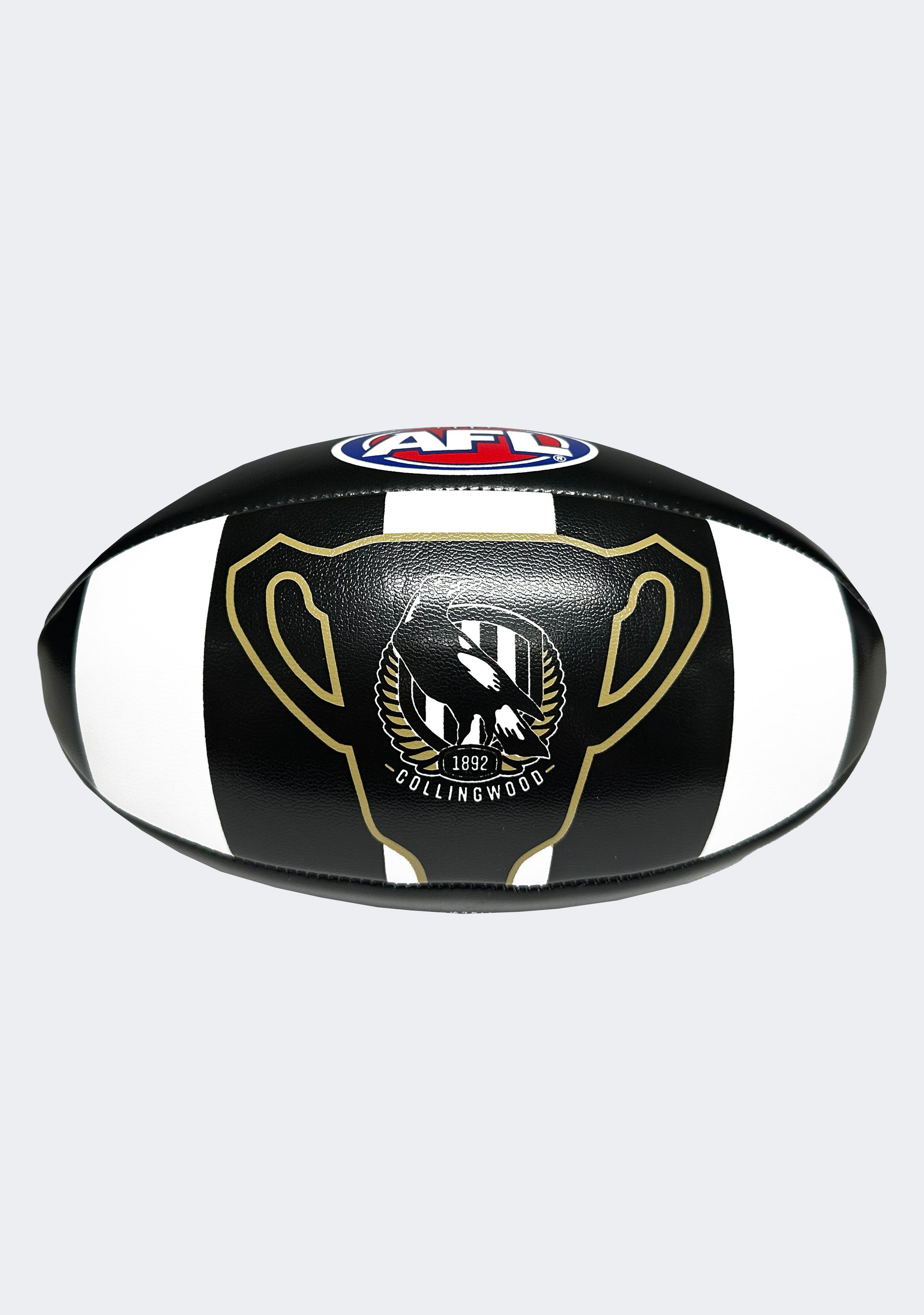 Sherrin AFL Collingwood Magpies 2023 Premiers Mini Footy 20cm
