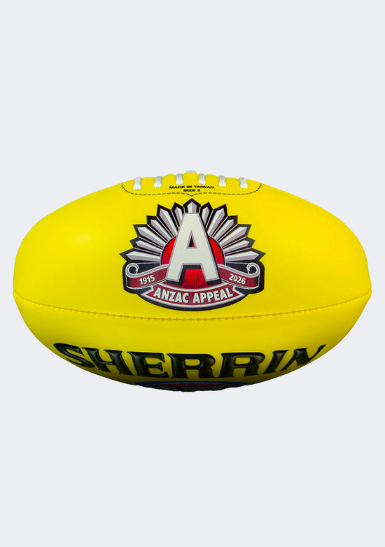 Sherrin ANZAC Day Super Soft Touch Ball 2026
