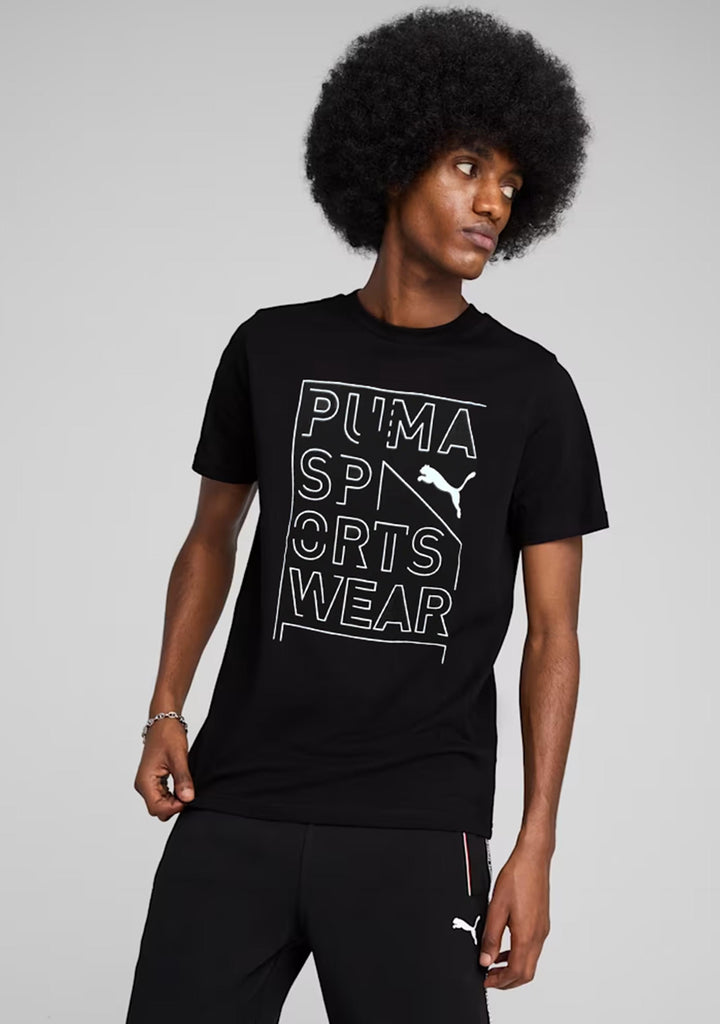 Puma Men’s Repeat Graphic Brand Tee