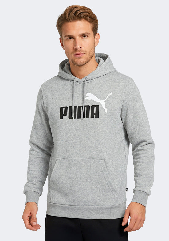 Puma Men's Essentials+ Two-Tone Big Logo Hoodie