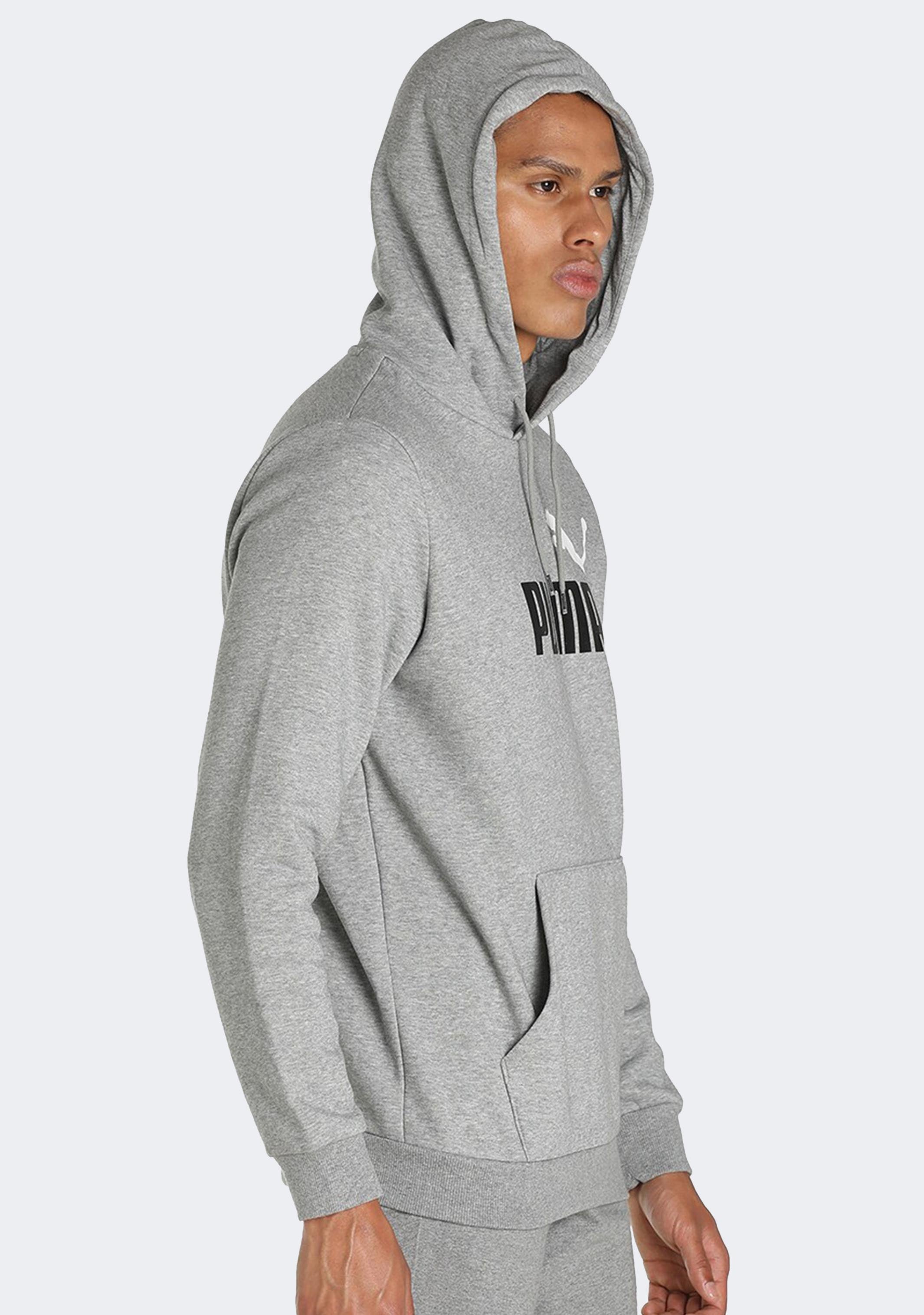 Puma Men's Essentials+ 2-Tone Big Logo Hoodie