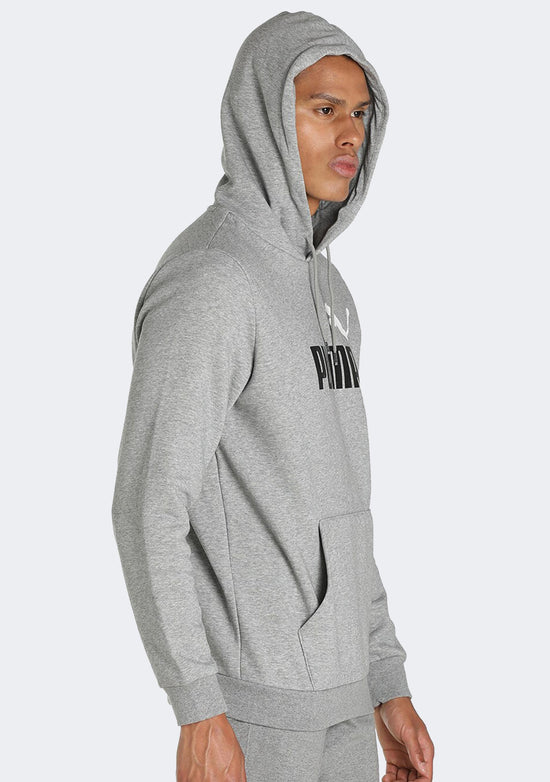 Puma Men's Essentials+ 2-Tone Big Logo Hoodie