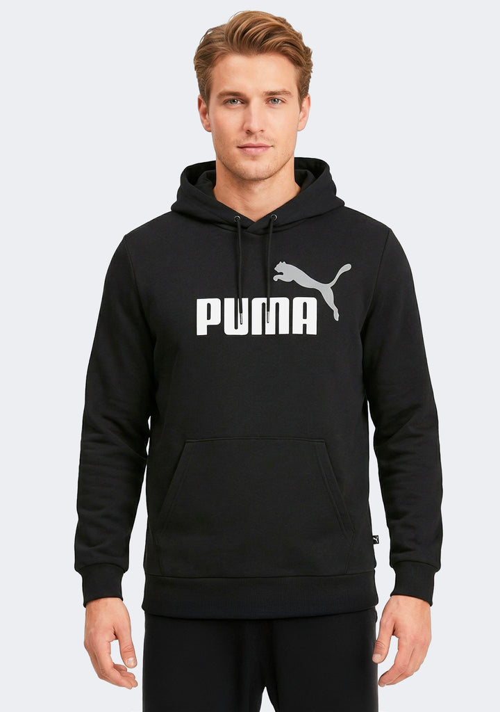 Puma Men's Essentials+ Two-Tone Big Logo Hoodie