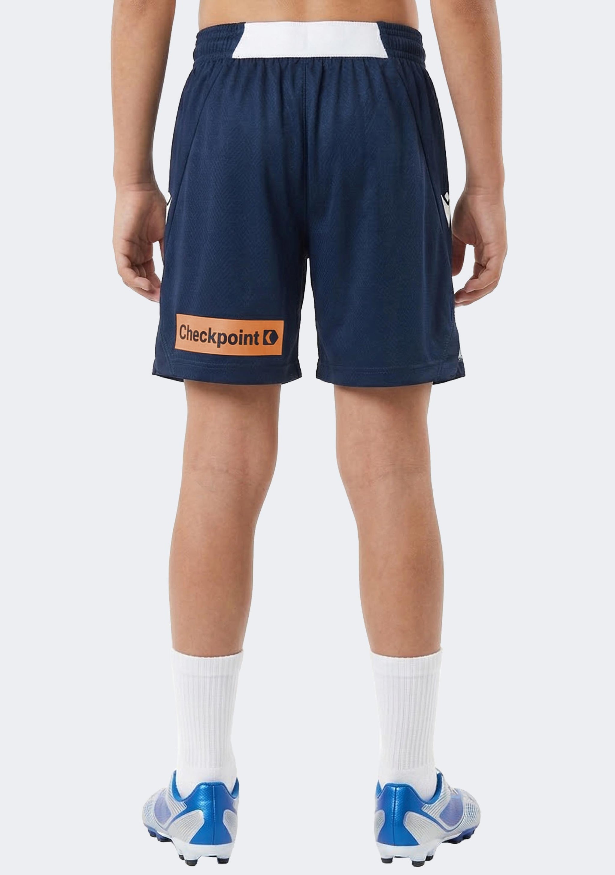 Macron Kids' Melbourne Victory M24/25 ALM Authentic Home Shorts