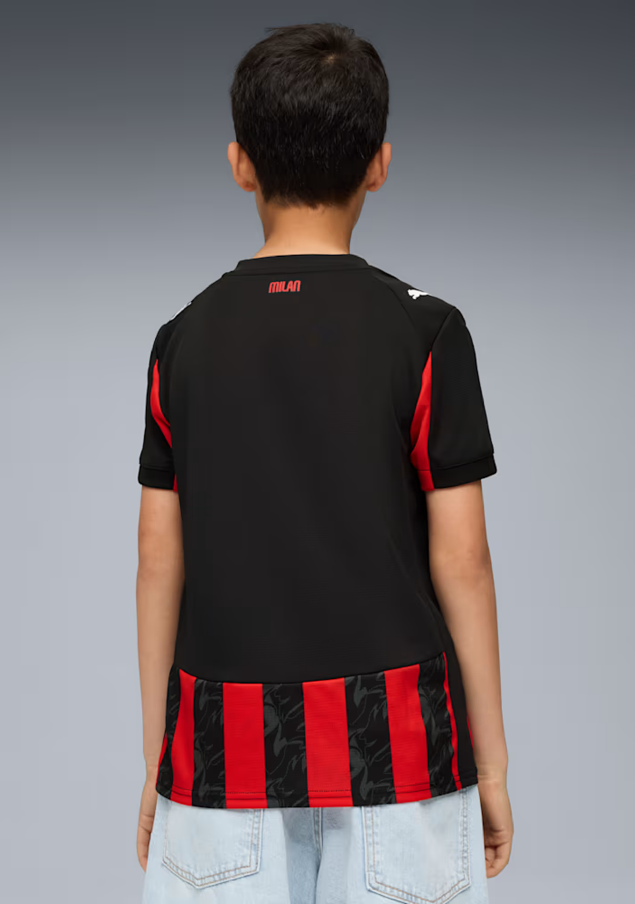 Puma Kids' AC Milan 25/26 Home Jersey