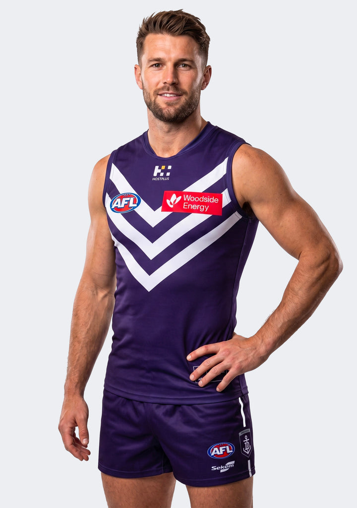 Burley Sekem Men's Fremantle Dockers Replica Home Jumper