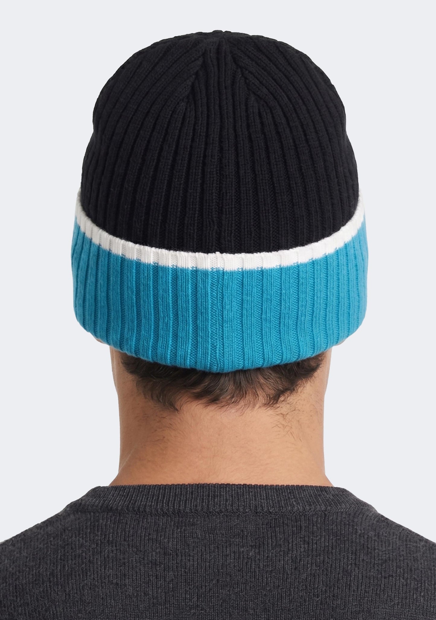 Sekem AFL Adults Port Adelaide Rib Beanie