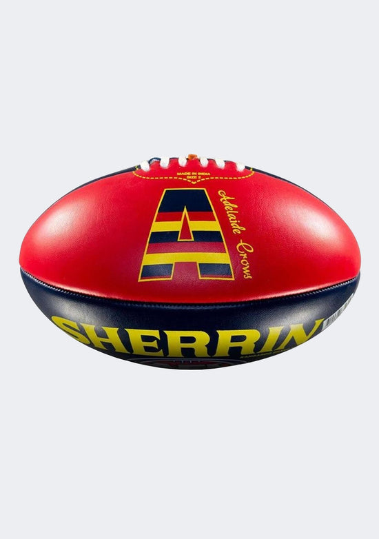 Sherrin Adelaide Crows PVC AFL Team Logo Football