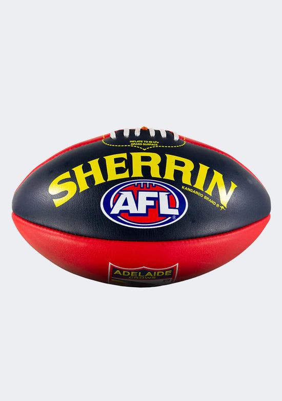 Sherrin Adelaide Crows Team Leather Football
