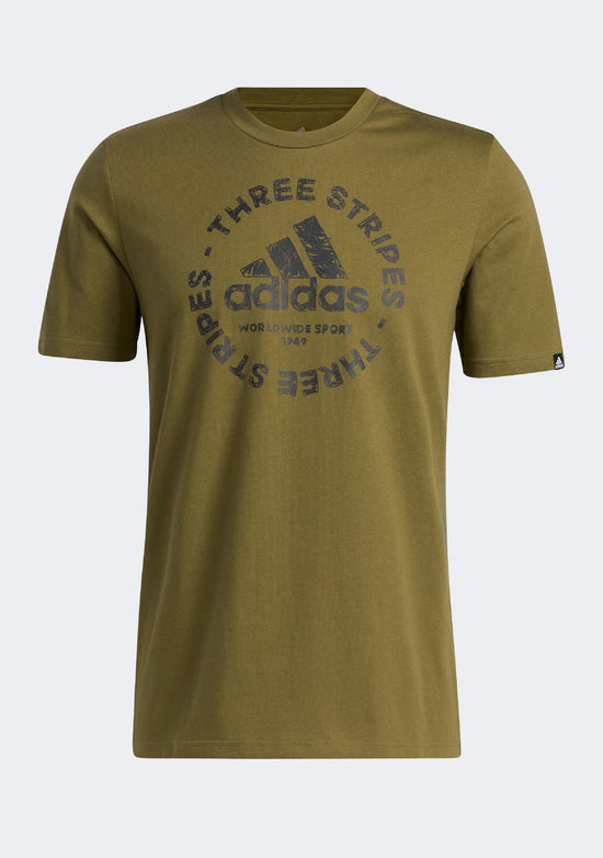 Adidas Men's Sketch Emblem Graphic Tee