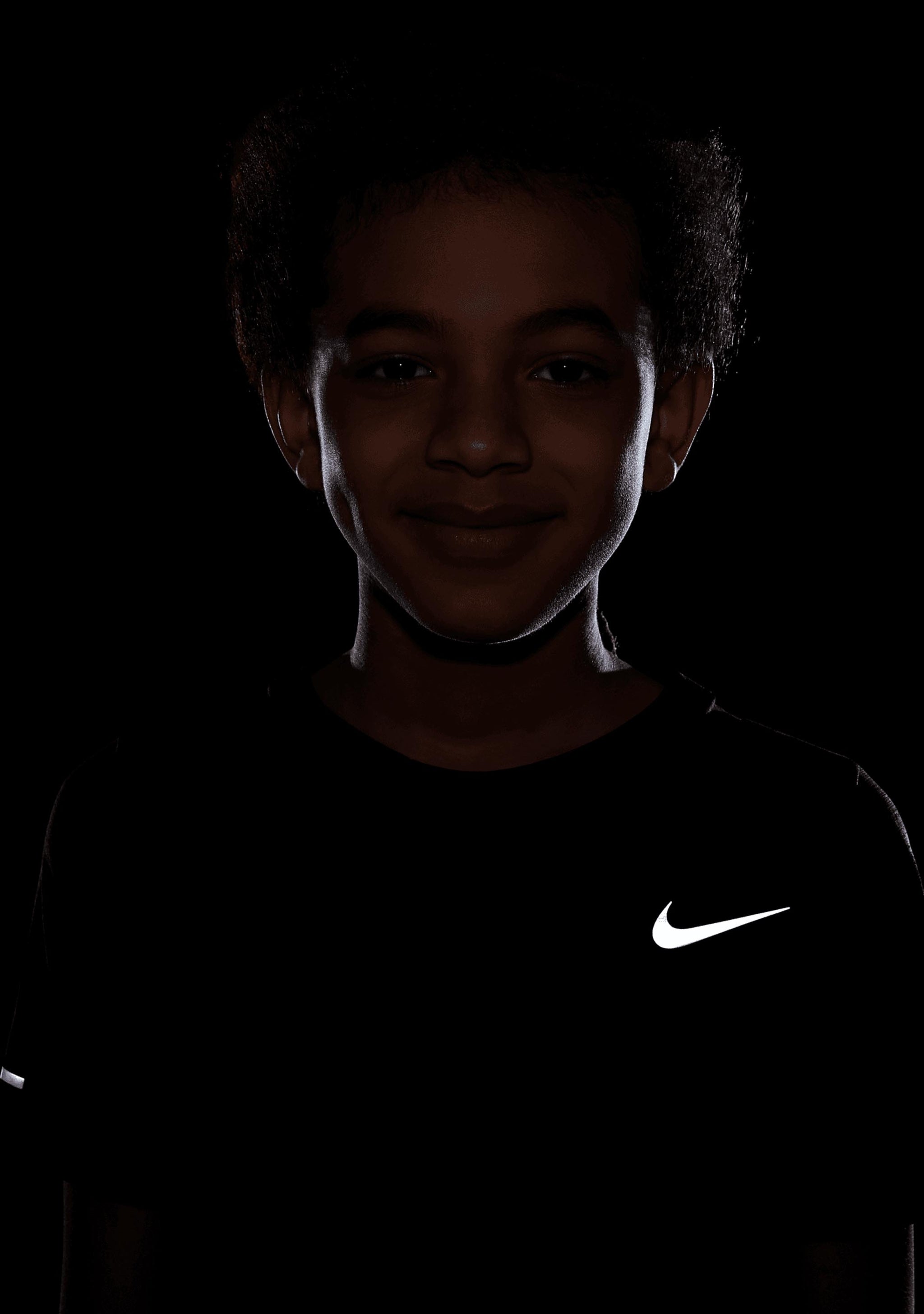 Nike Kids' Dri-Fit Short Sleeve Miler Top