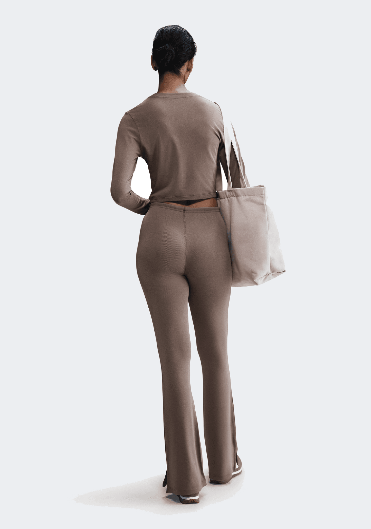 Nike Women's Tight Mini-Rib Flared Leggings