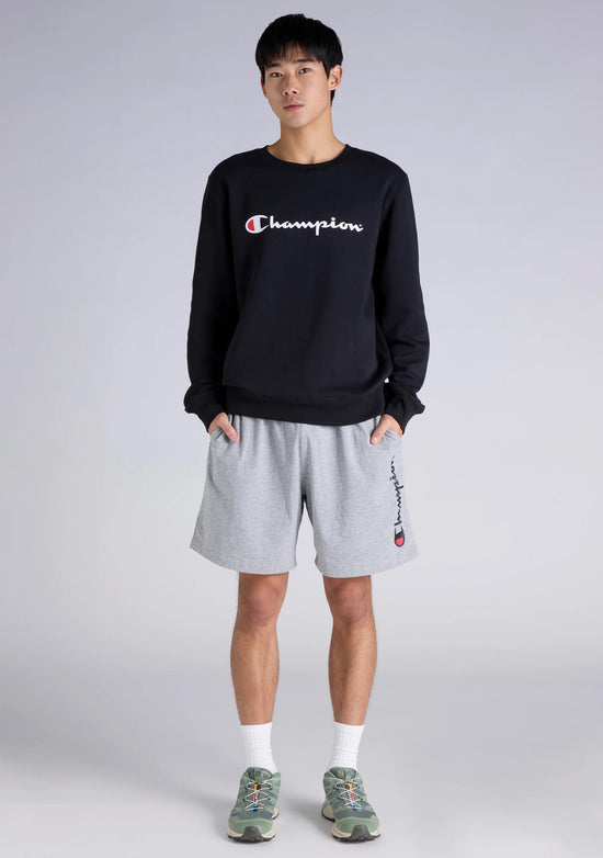 Champion Men’s Script Crew Black