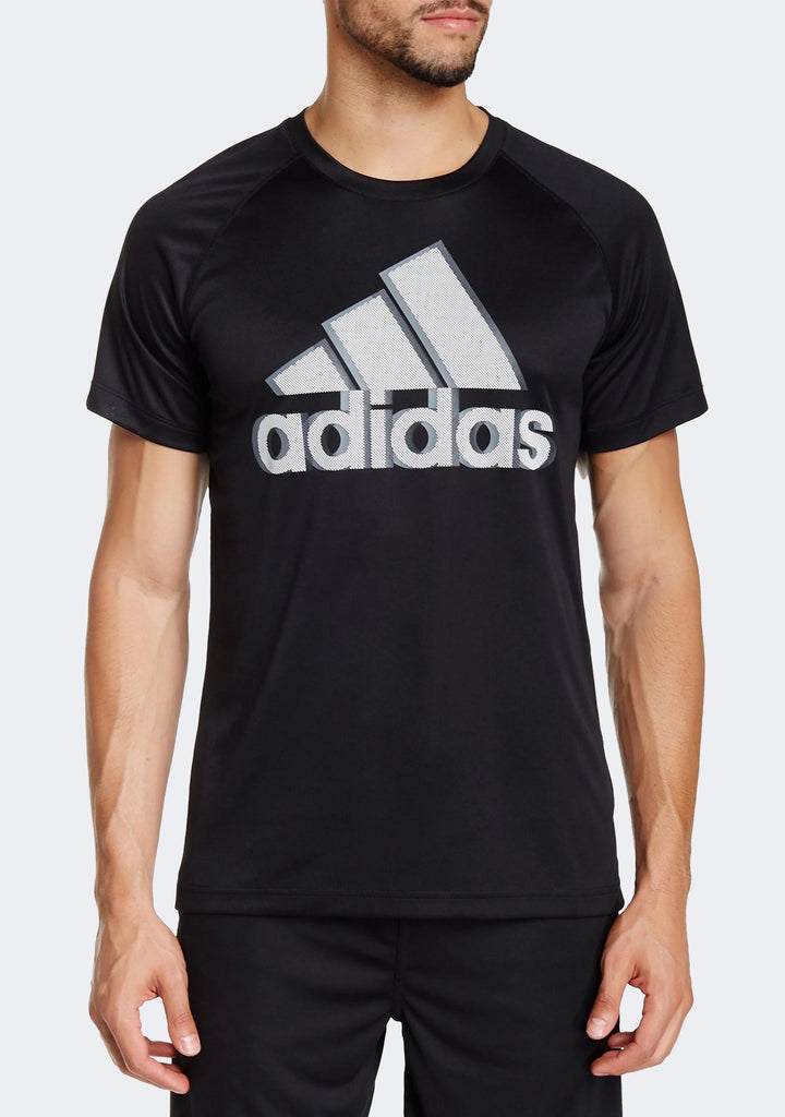 Adidas Men's Base Logo Tee Black