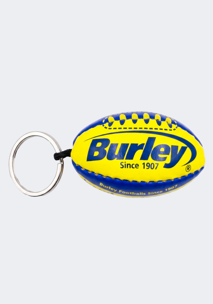 Burley Sekem Miniature Football Keyring Assorted Colours